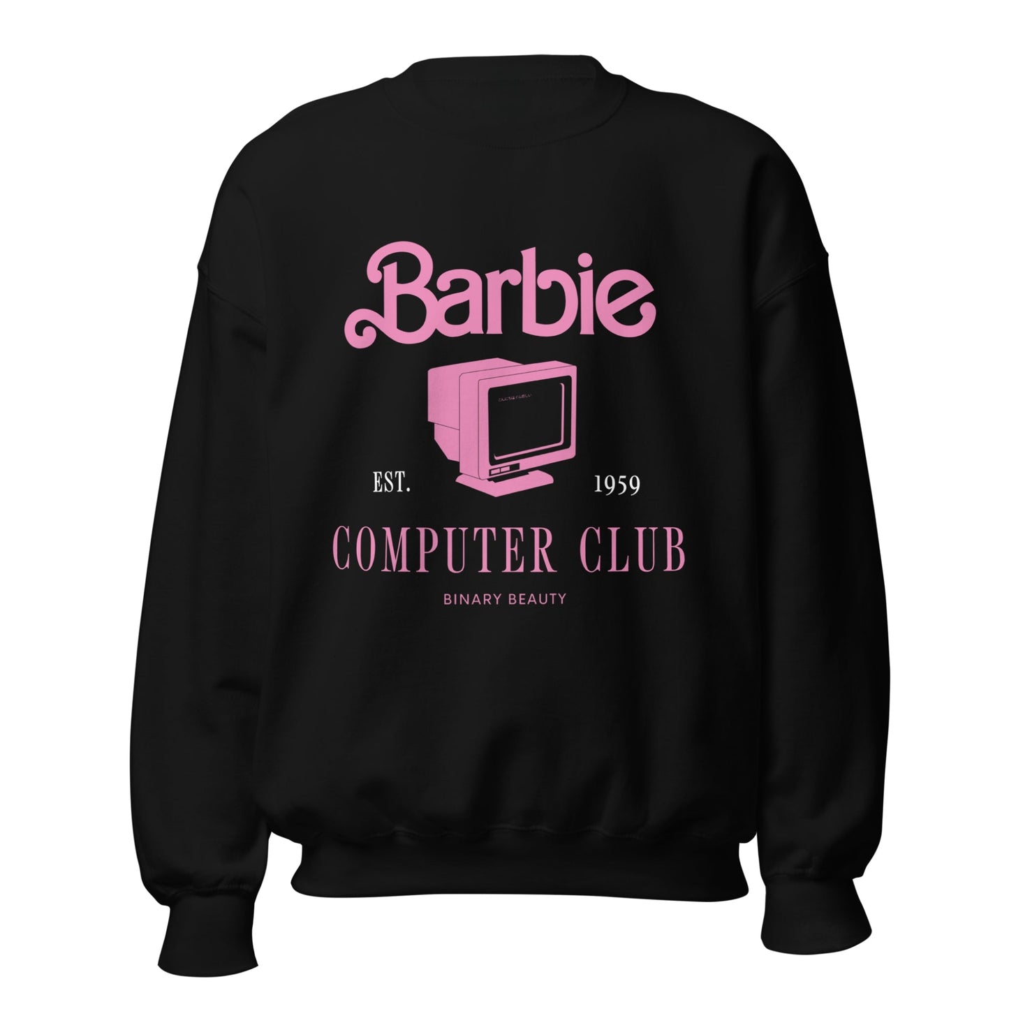 BRB Computer Club Crewneck in Black