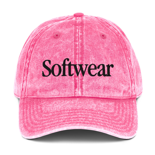 Softwear Denim Hat in Pink