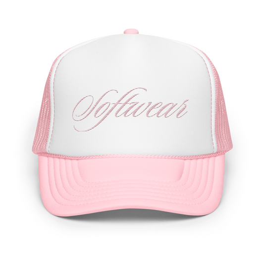 Softwear Trucker Hat in Light Pink