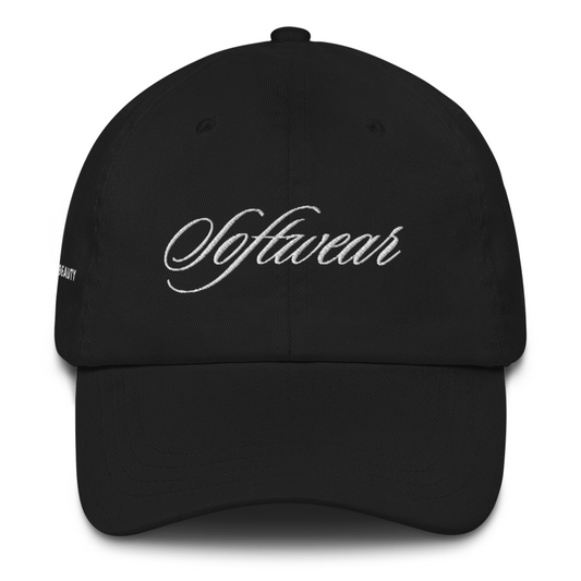 Softwear Script Hat in Blackout
