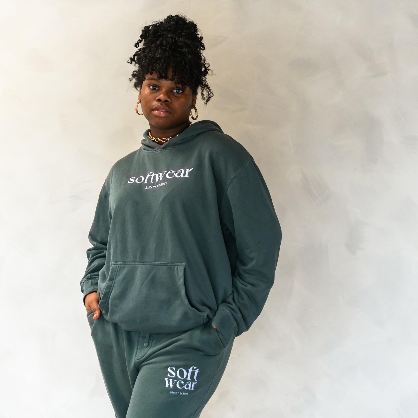 Softwear Hoodie in Evergreen