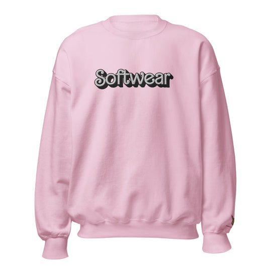 Retro Doll Softwear Crewneck (White/Black)