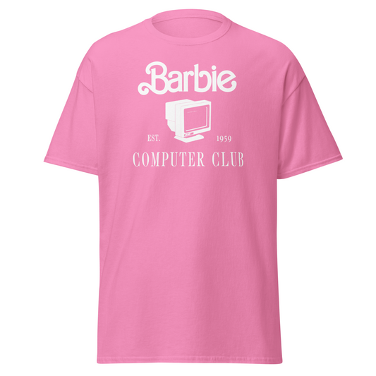 BRB Computer Club Shirt in Pink