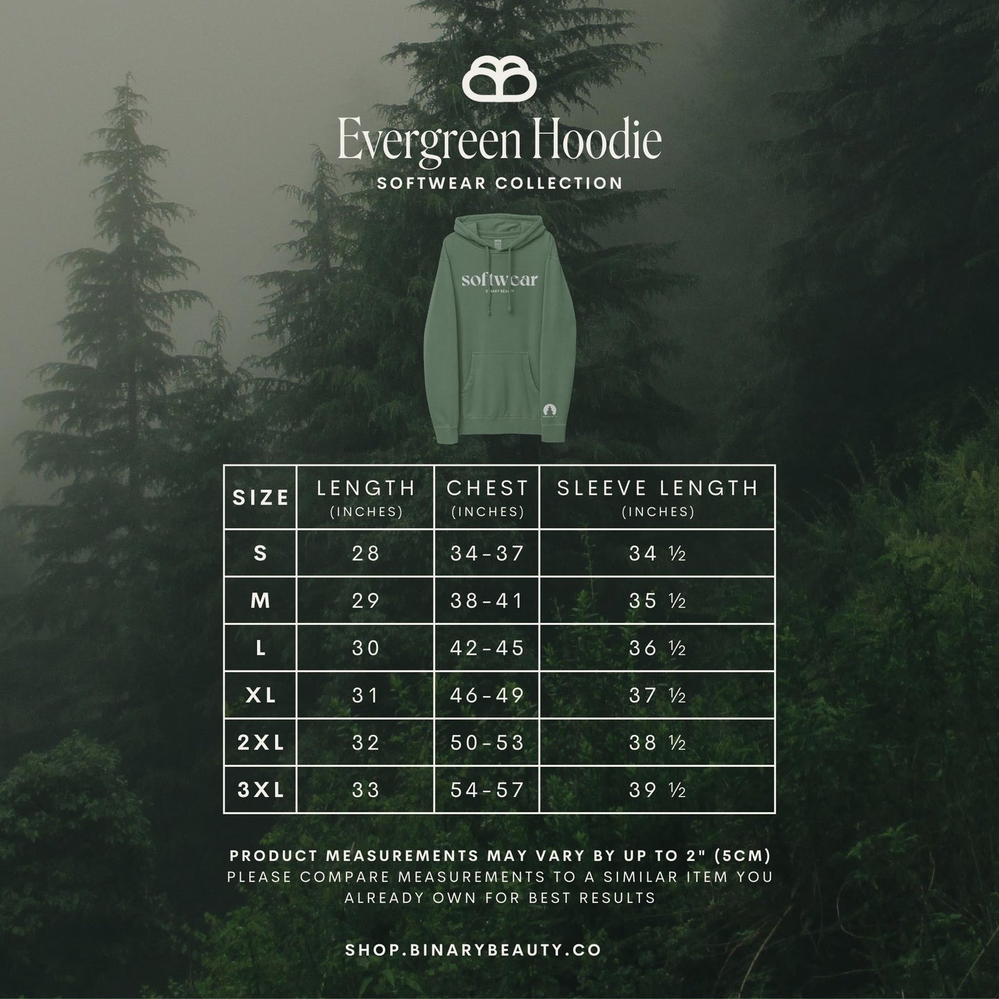 Softwear Hoodie in Evergreen